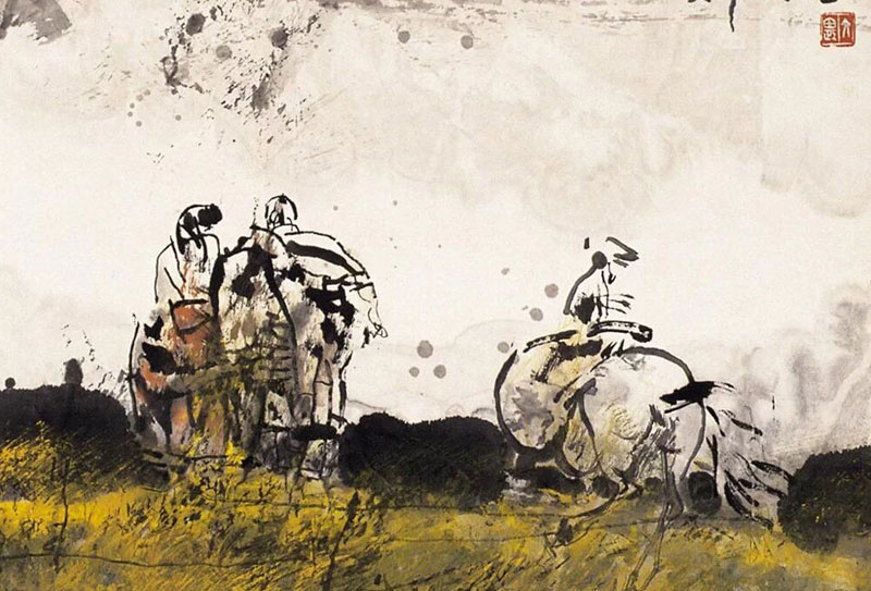 中華藝術宮館長施大畏國畫作品欣賞